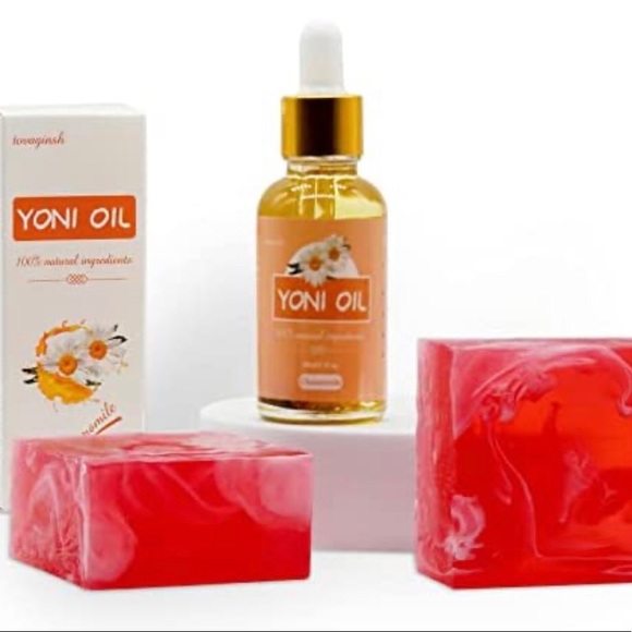 Yoni Soap Bars & Yoni Essential Oil Set Of 3 - Picture 1 of 1